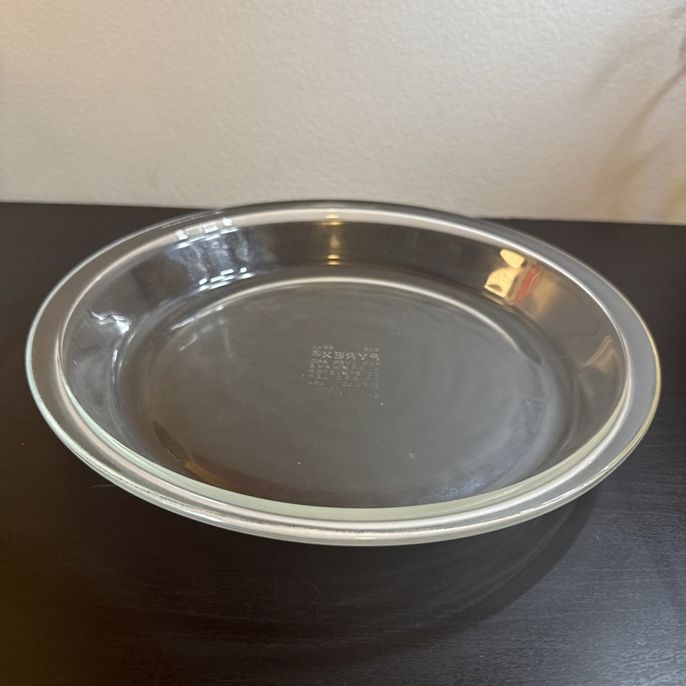 Vintage Corning PYREX‎ 209 9in/22cm Pie Plate Made In USA AA-15 Clear